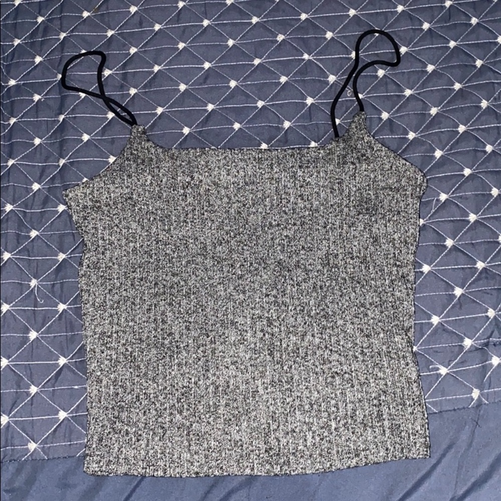 Grey SHEIN crop top!